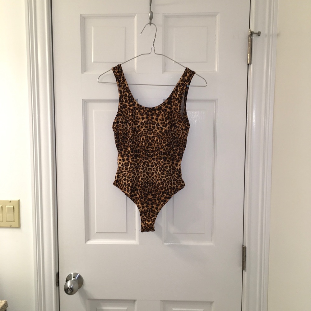 Cheetah Print Body Suit